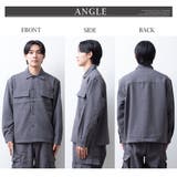 シャツジャケット メンズ CPOジャケット ゆったり ルーズ ジャケット | GENELESS | 詳細画像15 