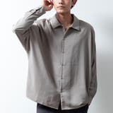 長袖 シャツ メンズ ドルマンスリーブ とろみ 長袖シャツ ゆったり | GENELESS | 詳細画像14