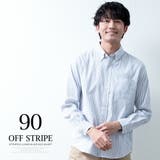シャツ メンズ 長袖 ストライプ オックスシャツ 春 ボタンダウン | GENELESS | 詳細画像9