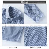 シャツ メンズ 長袖 ストライプ オックスシャツ 春 ボタンダウン | GENELESS | 詳細画像17