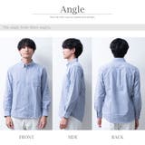 シャツ メンズ 長袖 オックスシャツ ボタンダウン オックスフォード | GENELESS | 詳細画像23 