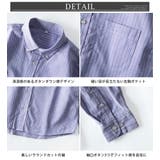 シャツ メンズ 長袖 オックスシャツ ボタンダウン オックスフォード | GENELESS | 詳細画像39 