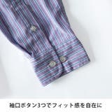 シャツ メンズ 長袖 オックスシャツ ボタンダウン オックスフォード | GENELESS | 詳細画像42 