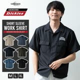 シャツ メンズ 半袖 ワークシャツ GENUINE Dickies ストリート | GENELESS | 詳細画像1 