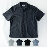 オープンカラーシャツ 半袖 メンズ シャツ 涼しい 接触冷感 開襟シャツ 夏 | GENELESS | 詳細画像4 