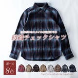 チェックシャツ メンズ 長袖 コットン カジュアルシャツ 綿100 チェック | GENELESS | 詳細画像4 