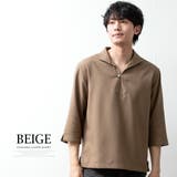 シャツ メンズ 7分袖 カプリシャツ ドライ パナマ織 涼しい シャツ | GENELESS | 詳細画像10