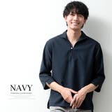 シャツ メンズ 7分袖 カプリシャツ ドライ パナマ織 涼しい シャツ | GENELESS | 詳細画像12