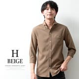 シャツ メンズ 接触冷感 パナマ織り 7分袖 メンズシャツ 涼しい 七分袖 | GENELESS | 詳細画像15