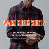 チェックシャツ メンズ 長袖 秋冬 トップス カジュアルシャツ 綿 コットン | GENELESS | 詳細画像2