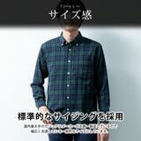 チェックシャツ メンズ 長袖 秋冬 トップス カジュアルシャツ 綿 コットン | GENELESS | 詳細画像6