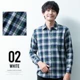 チェックシャツ メンズ 長袖 秋冬 トップス カジュアルシャツ 綿 コットン | GENELESS | 詳細画像9