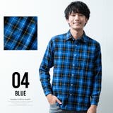 チェックシャツ メンズ 長袖 秋冬 トップス カジュアルシャツ 綿 コットン | GENELESS | 詳細画像11