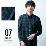 チェックシャツ メンズ 長袖 秋冬 トップス カジュアルシャツ 綿 コットン | GENELESS | 詳細画像14