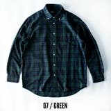 チェックシャツ メンズ 長袖 秋冬 トップス カジュアルシャツ 綿 コットン | GENELESS | 詳細画像22