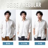 シャツ メンズ 七分袖 綿麻 | GENELESS | 詳細画像14