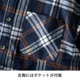 チェックシャツ メンズ シャツ 微起毛 チェック ビエラシャツ ネルシャツ | GENELESS | 詳細画像25 