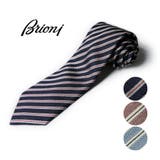 Brioni ブリオーニ ネクタイ シルク89％ リネン11％ P8414 | GENELESS | 詳細画像1 