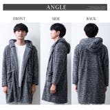 カーディガン メンズ ロング ボア カーデ ロングカーディガン 暖かい | GENELESS | 詳細画像12 