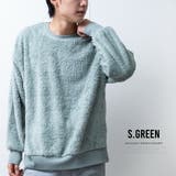 トレーナー メンズ ボア スウェット シャギーボア 暖かい もこもこ ゆったり | GENELESS | 詳細画像10 