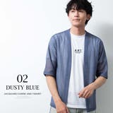 カーディガン メンズ 薄手 アンサンブル 2枚セット tシャツ 羽織り | GENELESS | 詳細画像8