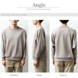 トレーナー メンズ カットスウェード ドルマンスリーブ スエード ゆったり | GENELESS | 詳細画像11