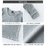 tシャツ メンズ 長袖 サーマル ワッフル 細身 Tシャツ クルーネック | GENELESS | 詳細画像13 