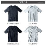 Tシャツ メンズ 5分袖 tシャツ 半袖 半袖tシャツ 細身 シャツ | GENELESS | 詳細画像17 
