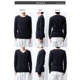 tシャツ メンズ 長袖 クルーネック スパンフライス 長袖tシャツ 細身 | GENELESS | 詳細画像13 