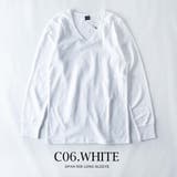 tシャツ メンズ 長袖 クルーネック スパンフライス 長袖tシャツ 細身 | GENELESS | 詳細画像16 