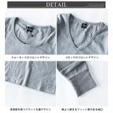 tシャツ メンズ 長袖 クルーネック スパンフライス 長袖tシャツ 細身 | GENELESS | 詳細画像21 