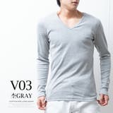 Tシャツ メンズ 長袖 コットンフライス 細身 ストレッチ tシャツ | GENELESS | 詳細画像12 