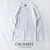 Tシャツ メンズ 長袖 コットンフライス 細身 ストレッチ tシャツ | GENELESS | 詳細画像17 