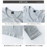 Tシャツ メンズ 長袖 コットンフライス 細身 ストレッチ tシャツ | GENELESS | 詳細画像22 