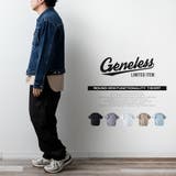 tシャツ メンズ ロング 半袖 ラウンドヘム Tシャツ 裾 レイヤード | GENELESS | 詳細画像4
