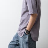tシャツ メンズ ロング 半袖 ラウンドヘム Tシャツ 裾 レイヤード | GENELESS | 詳細画像14