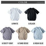 tシャツ メンズ ロング 半袖 ラウンドヘム Tシャツ 裾 レイヤード | GENELESS | 詳細画像20