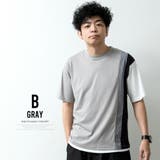 tシャツ メンズ 半袖 切替 半袖tシャツ おしゃれ 夏 Tシャツ | GENELESS | 詳細画像12
