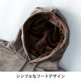 パーカー メンズ 裏起毛 暖かい スウェード パーカ あったか 裏シャギー | GENELESS | 詳細画像20