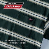 半袖tシャツ メンズ GENUINE Dickies ボーダー 春 tシャツ | GENELESS | 詳細画像2 