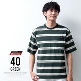 半袖tシャツ メンズ GENUINE Dickies ボーダー 春 tシャツ | GENELESS | 詳細画像10 