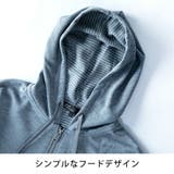 パーカー メンズ ジップアップ ボーダー パーカ 春 羽織 | GENELESS | 詳細画像15
