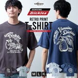 半袖tシャツ メンズ 半袖 tシャツ ロゴ プリント ディッキーズ レトロ 夏 | GENELESS | 詳細画像1 