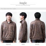 アウター メンズ フェイクレザー ブルゾン スタンドカラー 秋冬 | GENELESS | 詳細画像11 