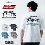 tシャツ メンズ 半袖 バックプリント ディッキーズ 半袖tシャツ 吸水速乾 | GENELESS | 詳細画像1