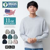 スウェット トレーナー メンズ トップス USAコットン DISCUS | GENELESS | 詳細画像1 