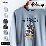 Tシャツ メンズ 長袖 キャラクター ディズニー 長袖tシャツ クルーネック | GENELESS | 詳細画像1