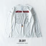 Tシャツ メンズ 長袖 キャラクター ディズニー 長袖tシャツ クルーネック | GENELESS | 詳細画像6