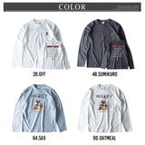 Tシャツ メンズ 長袖 キャラクター ディズニー 長袖tシャツ クルーネック | GENELESS | 詳細画像11