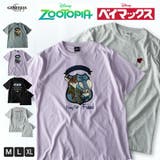 tシャツ メンズ キャラクター 半袖 キャラT ディズニー ジュディー ニック | GENELESS | 詳細画像1